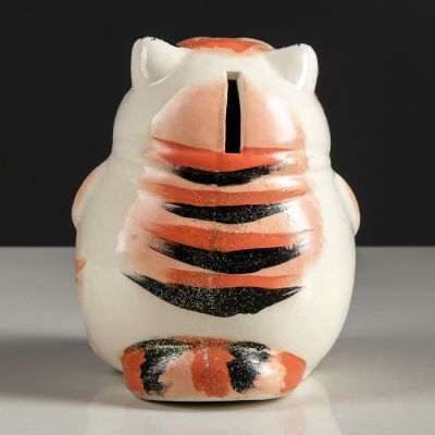 Копилка "Кот Колобок", покрытие лак, разноцветная, 17 см, микс