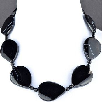 Бусы Агат "Адажио" арт. П3477