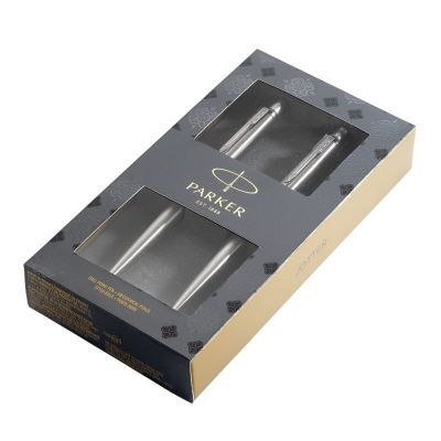 SKB 63 Набор Parker Jotter St Steel CT ручка шариковая/карандаш (арт-2020376)