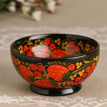 Чашка, 11х6 см, хохлома