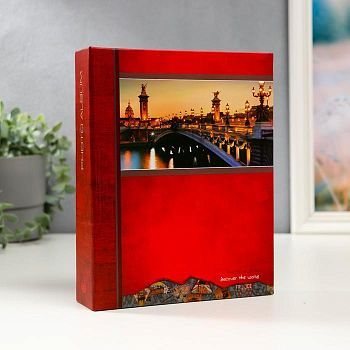 Фотоальбом "Мост" на 200 фото, 50 листов, 10х15 см