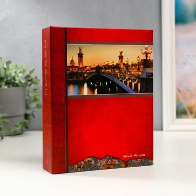 Фотоальбом "Мост" на 200 фото, 50 листов, 10х15 см