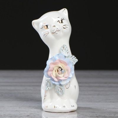 Копилка "Алиса новая", глазурь лепка, 15 см, микс