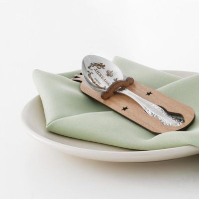 Ложка именная, чайная, с гравировкой "Анжелика", h=14