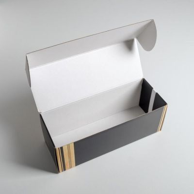 Коробка складная «С 23 Февраля!», 12 х 33,6 х 12 см