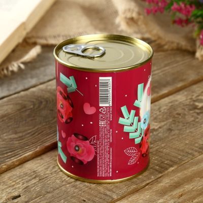 Носки в банке "Для самой прекрасной"  (женские, цвет микс)