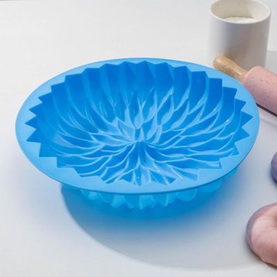 Форма для выпечки «Астра», d=26,5 см, цвет МИКС