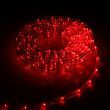 Световой шнур Luazon Lighting 10 мм, IP44, 5 м, 24 LED/м, 220 В, 8 режимов, свечение красное