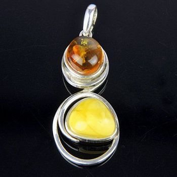 Кулон Янтарь "Влияние" арт.ЯК-290