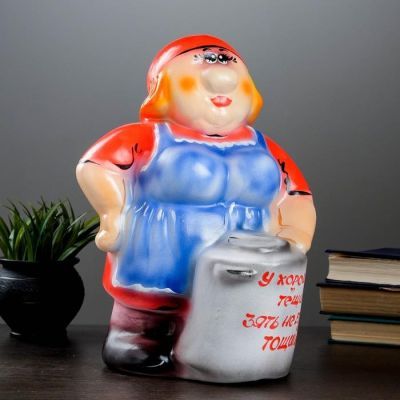 Копилка "Теща" МИКС 34см