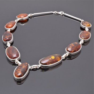 Колье Янтарь "Балтийская осень" арт. ЯК-1430