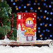 Новогодний набор Chupa Chups Fruittella "Пингвиненок с гирляндой", 134 г