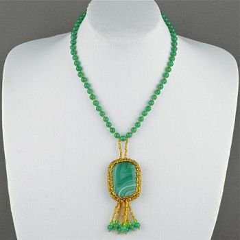 Подвеска Агат "Катя" арт. КАП-1386