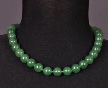 Бусы Нефрит "Классика №12" арт. ННФ-1(12)-48-1у