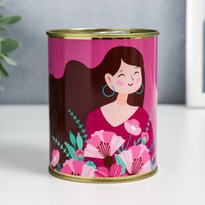 Копилка-банка металл "Лучшая жена в мире"