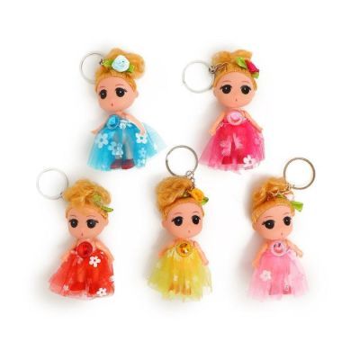 Куколка «Модница» на брелоке, цвета МИКС