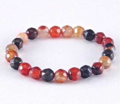 Браслет Сардоникс "Априори" арт. бНСР-50(10)-18-1