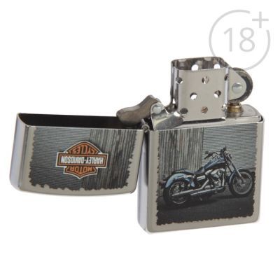 Зажигалка ZIPPO 207 Harley-Davidson с покрытием Street Chrome