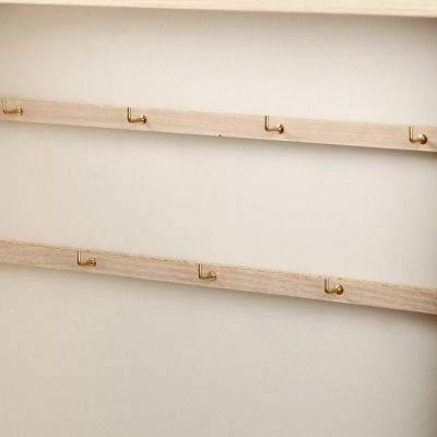 Ключница  "Яхта у причала" молочный дуб 26х31 см