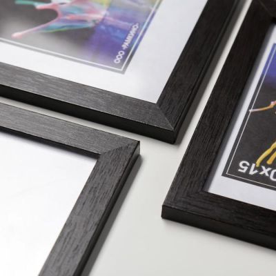 Набор фоторамок 10х10, 10х15, 15х21 см (чёрный) 11 шт