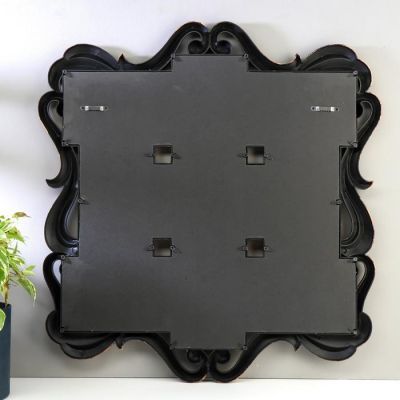 Фоторамка пластик на 9 фото 10х15 см "Ренессанс" золото 55,5х53 см