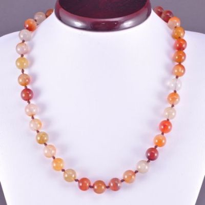 Бусы Сердолик "Классика №10" арт. НСР-1(10)-46-2