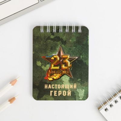 Канцелярский набор «День настоящих героев», ластики 2 шт, блокнот, карандаши 2шт