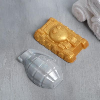 Набор "Крутому мужику" гель для душа граната 250 мл аромат мужского парфюма, мыло