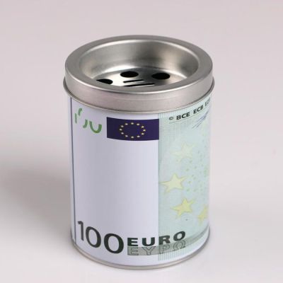 Пепельница "Euro" 7.7х10.2 см, микс