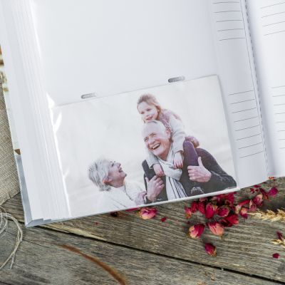 Фотоальбом на 200 фото 10х15 см "Классика-2" книжный п-т МИКС