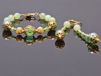 Авторский комплект Оникс,  Хрусталь  "Молветта" арт.ДЕВ-1420