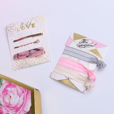 Набор щипцы-гофре «Цветы», 25,5 х 22 см