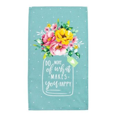Полотенце кух."Доляна" You happy 35х60 см, 100% хл, 160г/м2