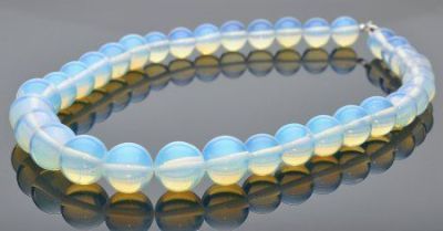 Бусы Лунный камень"Классика №14-18" арт.НЛК-1(14-18)-55-1