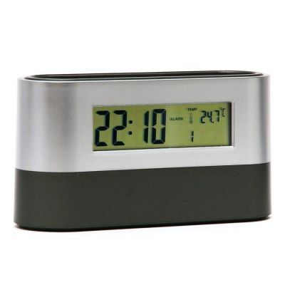Электронная метеостанция-органайзер №3 (часы, календарь, будильник, термометр, органайзер), 15 × 5 см