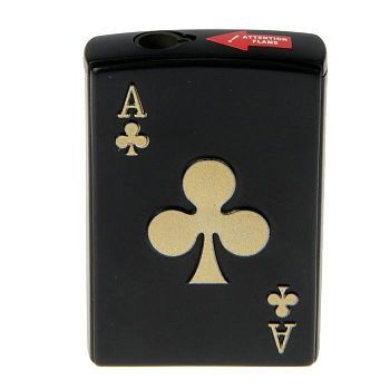Зажигалка газовая "Карта", микс, 3.5х1х5.5 см