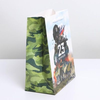 Пакет ламинированный вертикальный «Победа», MS 18 × 23 × 10 см