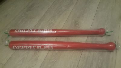 Бита лакированная "Оберег от всех проблем", 54 см (дерево)