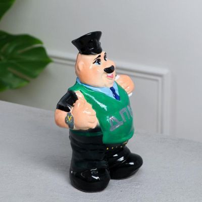 Копилка "ДПС", 21 см, микс