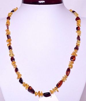 Бусы Янтарь "Солнечный ветер" арт. НЯН-п340