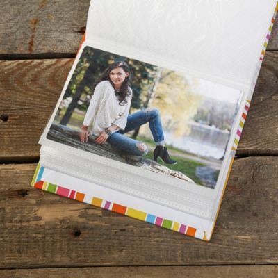 Фотоальбом BRAUBERG на 100 фотографий 10х15 см "Абстракция"