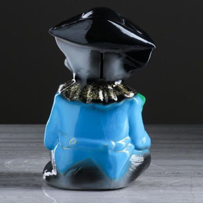 Копилка "Кот пират", покрытие лак, разноцветная, 25 см, микс