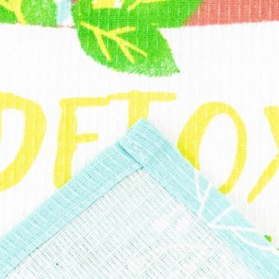 Полотенце Доляна Detox 35х60 см, 100% хл, вафля 160 г/м2