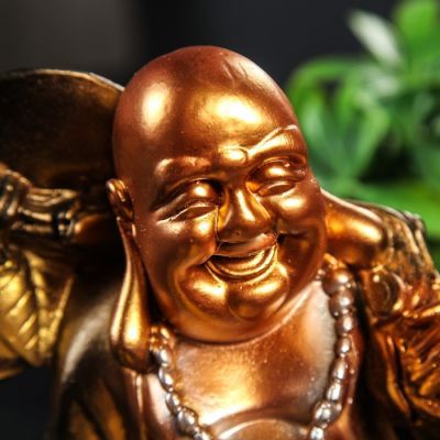 Копилка "Хотэй на драконе", разноцветный цвет, 30 см