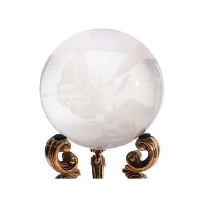 Глобус декоративный "Хрусталь"