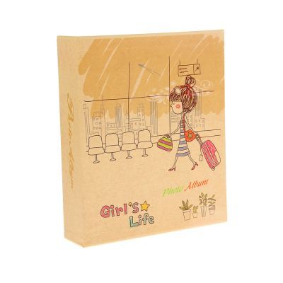 Фотоальбом на 80 фото 10х15 см "Игрушки для девочки" МИКС в коробке 23х19,3х5,2 см