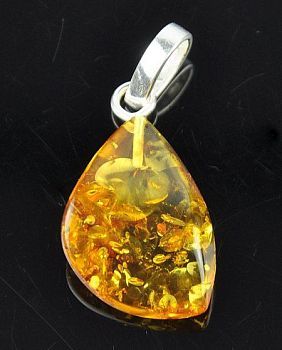 Кулон Янтарь "Золотой дождь" арт.ЯК-114
