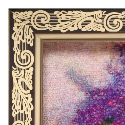 Гобеленовая картина "Сирень" 26*35 см рамка МИКС