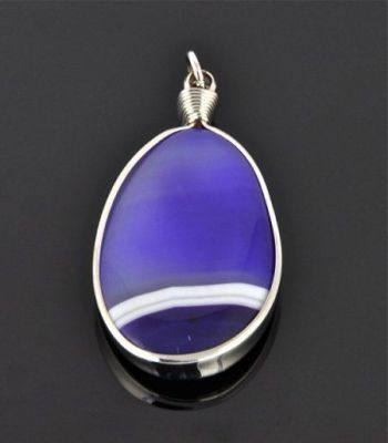 Подвеска Агат "Эмираты" арт. пНАГ-1093