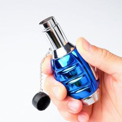 Зажигалка газовая "Граната", пьезо, 11х5х5 см, синяя